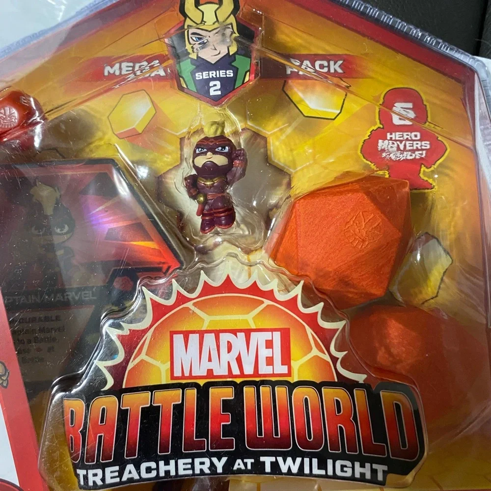 Marvel Battleworld Treachery at Twilight Adventure Game - Red and Yellow